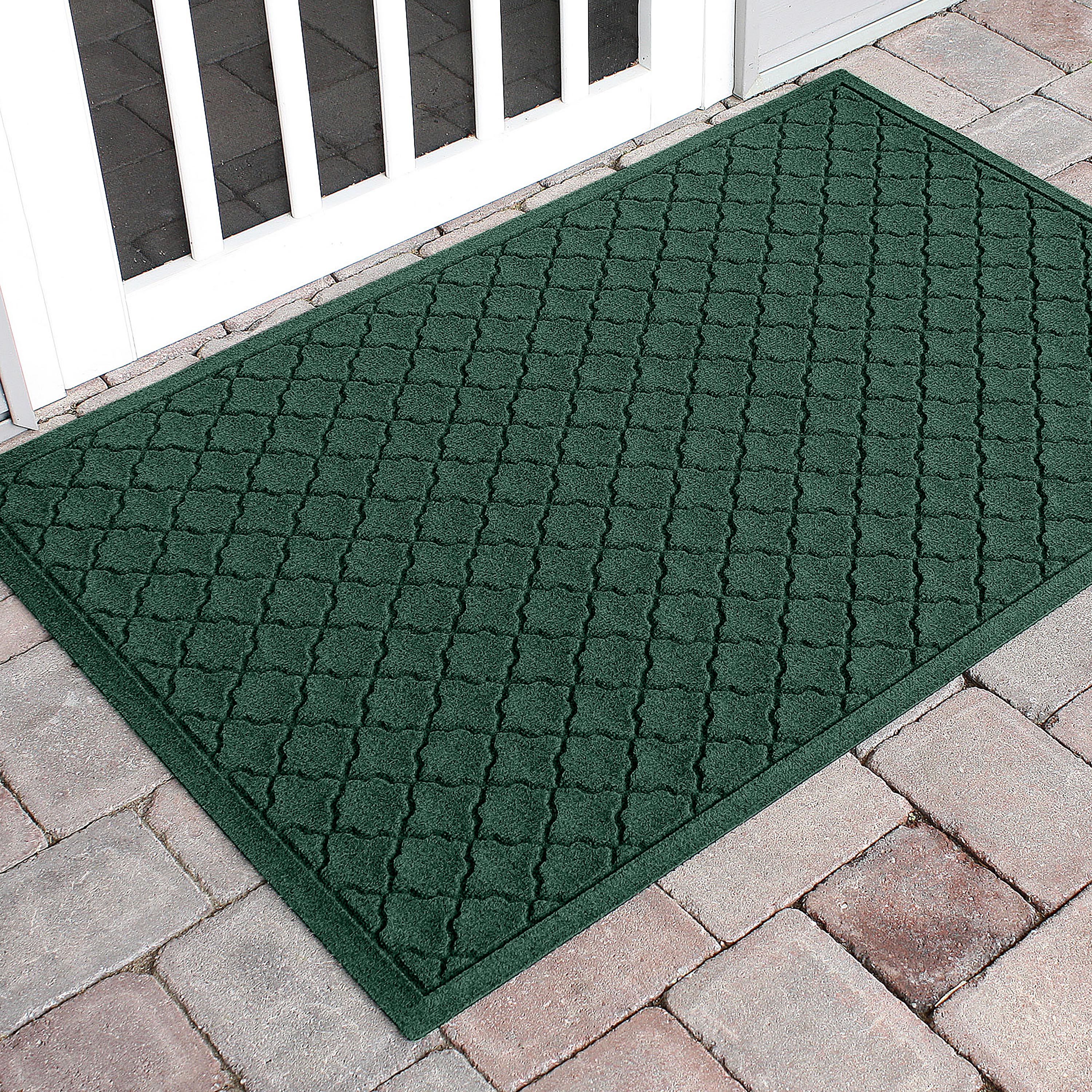 Waterhog Basket Weave Doormat, 20 x 30 - Bordeaux