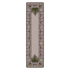 Pine Cone Valley Plaid Rug, 2'1" x 7'8" Runner