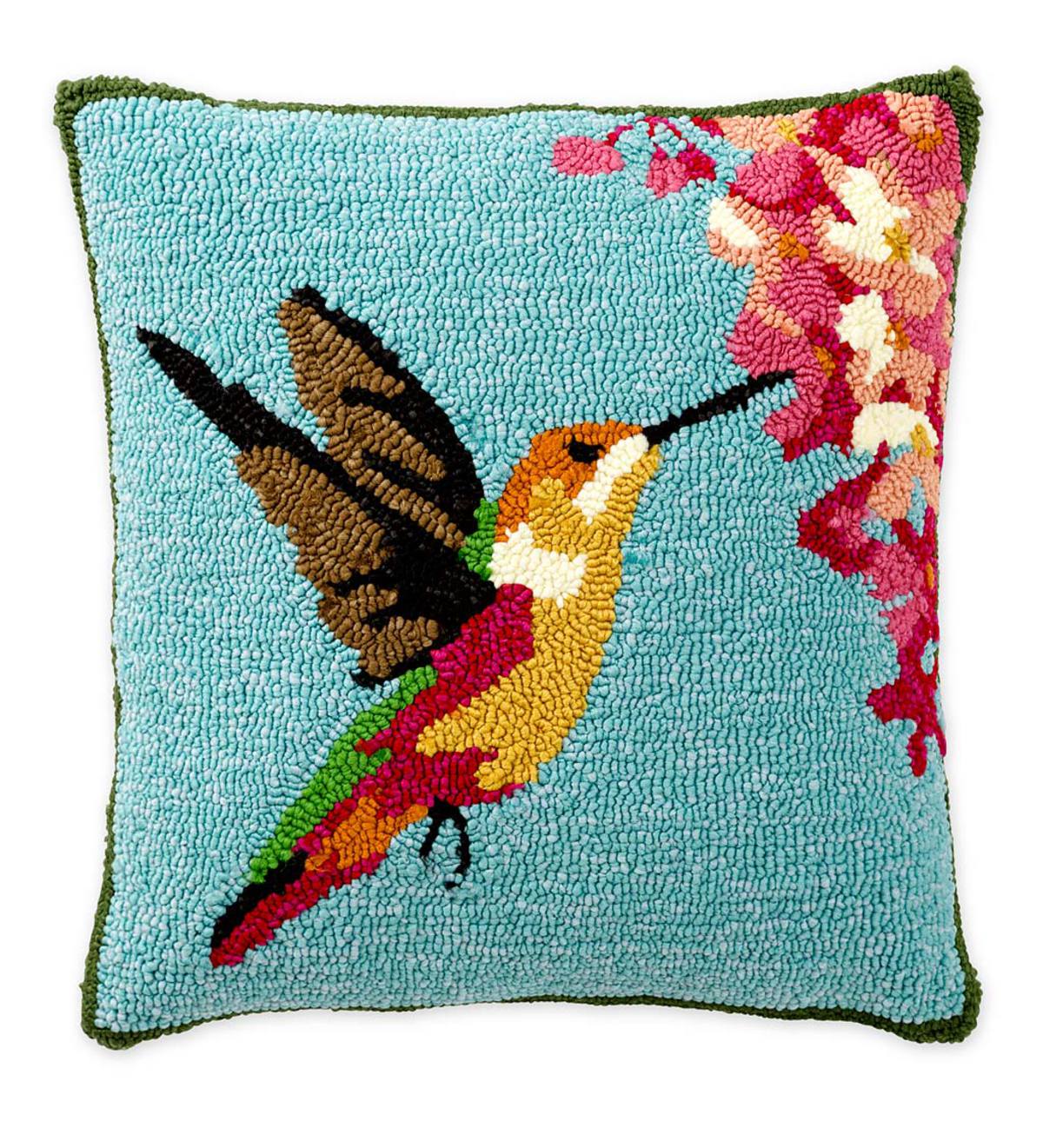 Hummingbird 2025 throw pillows