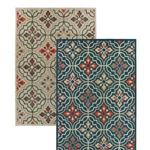 Cambridge Tilework Indoor/Outdoor Rug