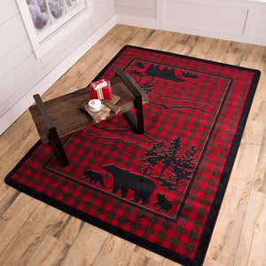 Huntington Bear Buffalo Check EnduraStran Rug