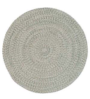 Indoor/Outdoor Oval Pine Creek Braided Polypropylene Rug