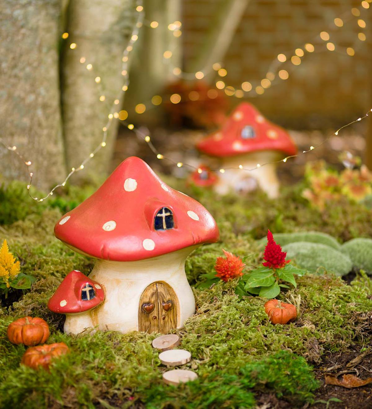 Mushroom Decorations House, Mushrooms Fairy Gardens
