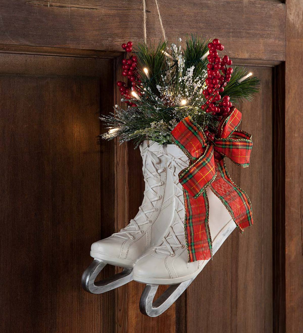 Christmas Decoration Ice Skates: A Festive Touch to Your Holiday Home