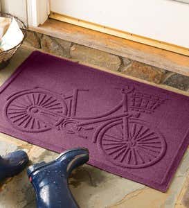 Large Bicycle Waterhog™ Doormat, 35"x 45"