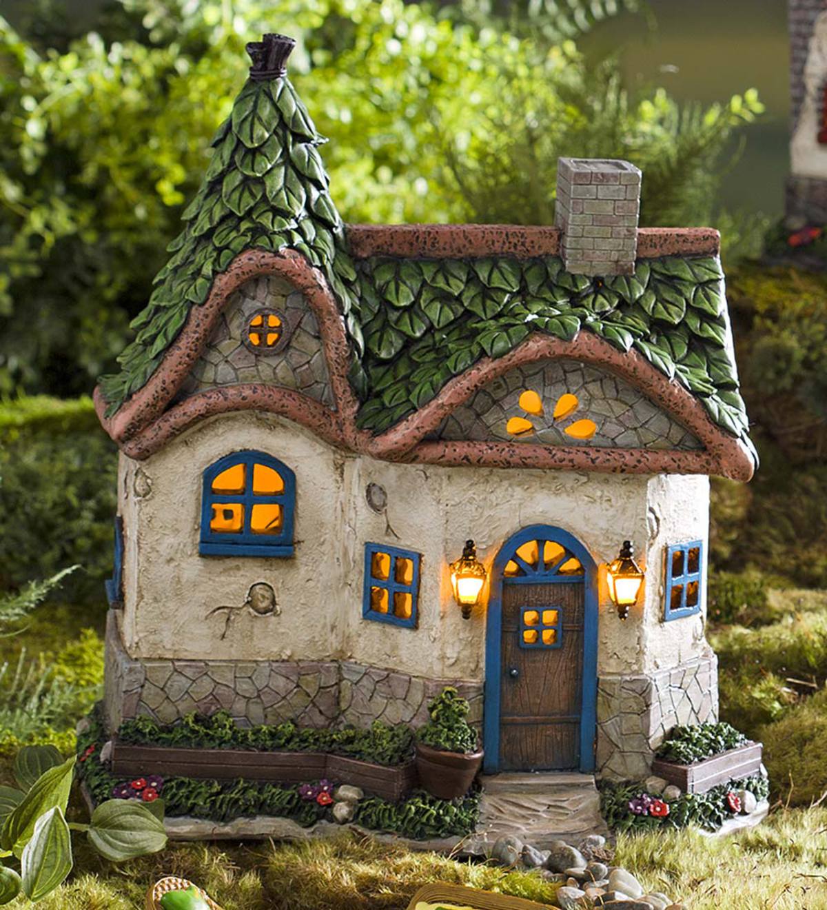 Miniature Fairy Garden Surrey Solar House | Plow & Hearth