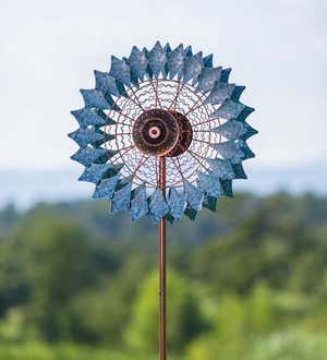 Verdigris Prism Wind Spinner