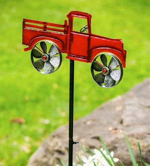 Vintage Truck Metal Wind Spinner