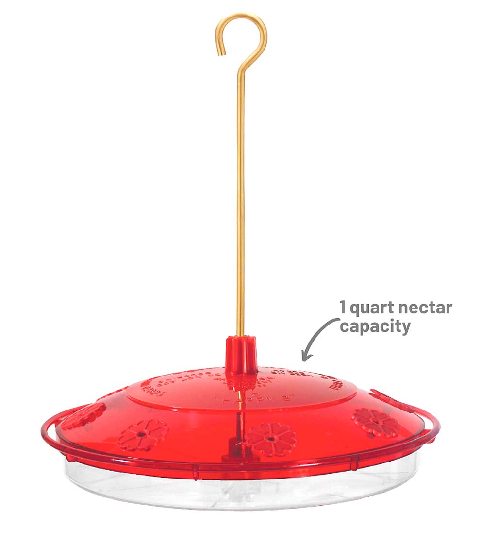 Hummingbird Feeder With Eight Feed Ports Plow And Hearth 9604