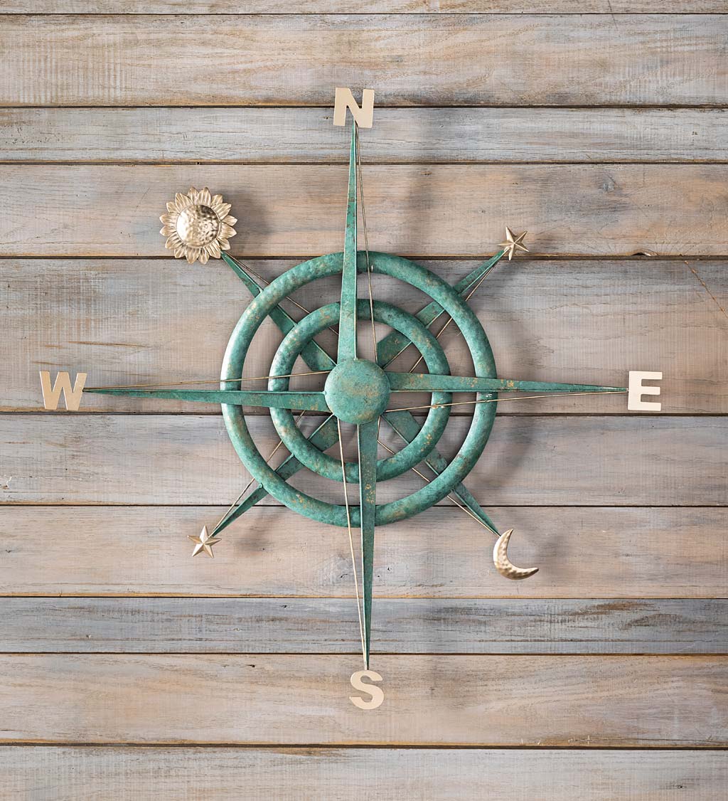 Metal Compass Wall Decor: Elevate Your Space with Nautical Charm