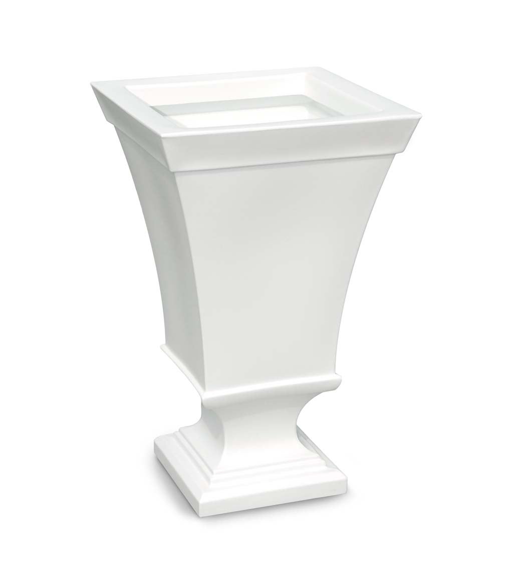 Jar Round Tall Plastic Pedestal