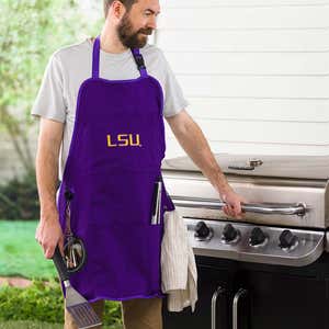 Deluxe Cotton Canvas College Team Pride Grilling/Cooking Apron