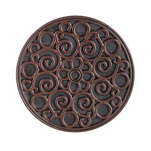 Recycled Rubber Stepping Stones, Set of 3