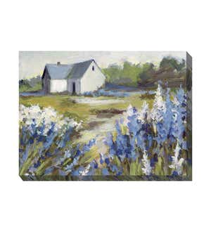 Meadow Blue Indoor/Outdoor Canvas Wall Art