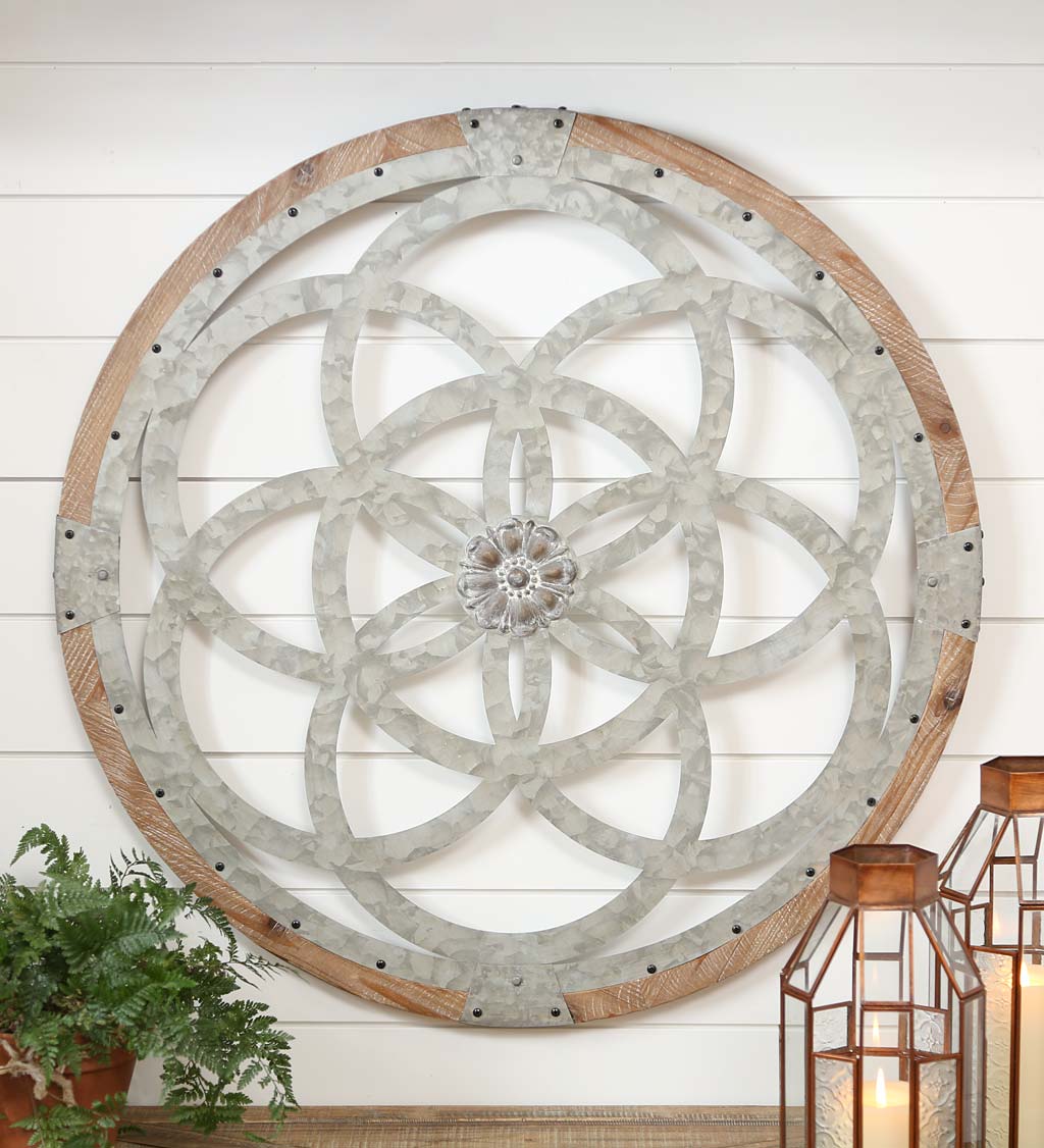 Transform Your Space with Metal Medallion Wall Decor