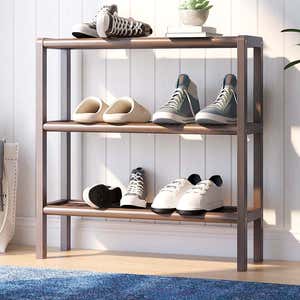 Smart Design | 5 Tier Steel Shoe Rack