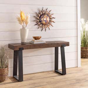 Richland Indoor/Outdoor Reclaimed Wood Console Table