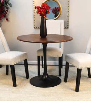 Tulip Dining Table, 36" - Gold