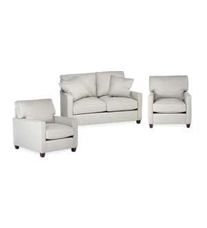 Statesville Upholstered Love Seat Set