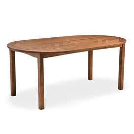 Lancaster Oval Table - Natural