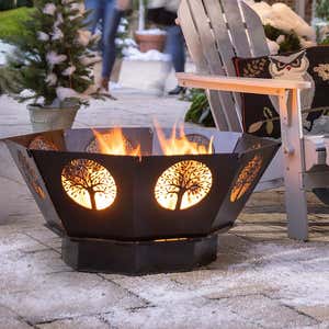 Modular Tree of Life Fire Pit