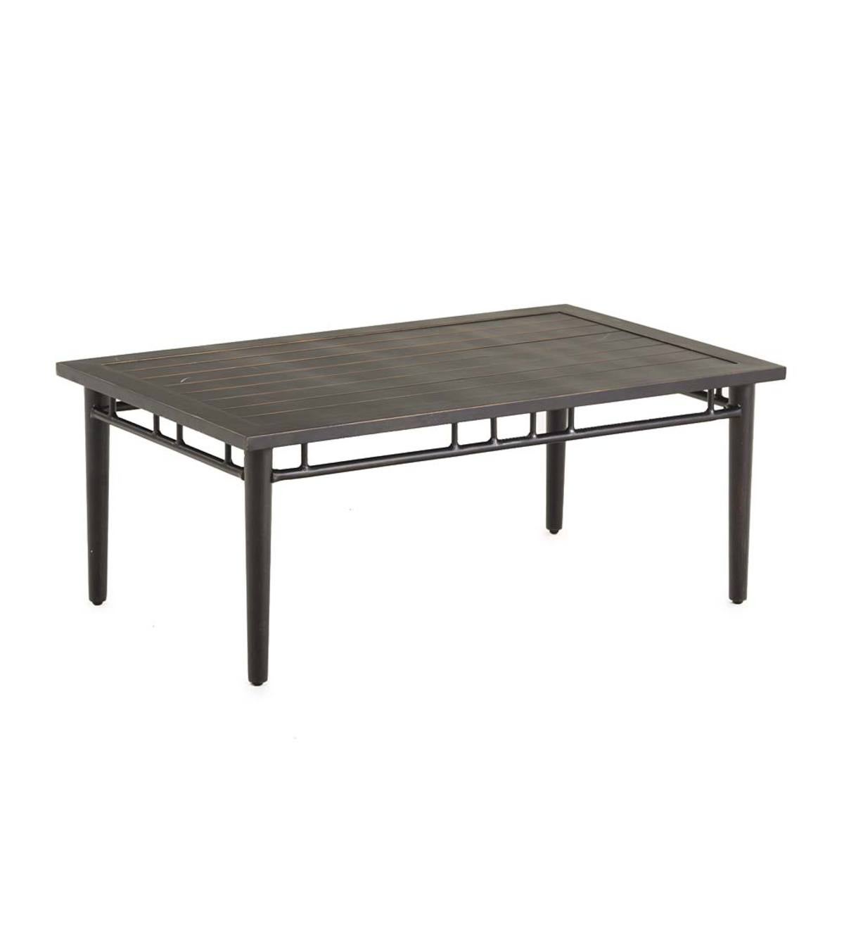 Highland Aluminum Outdoor Coffee Table