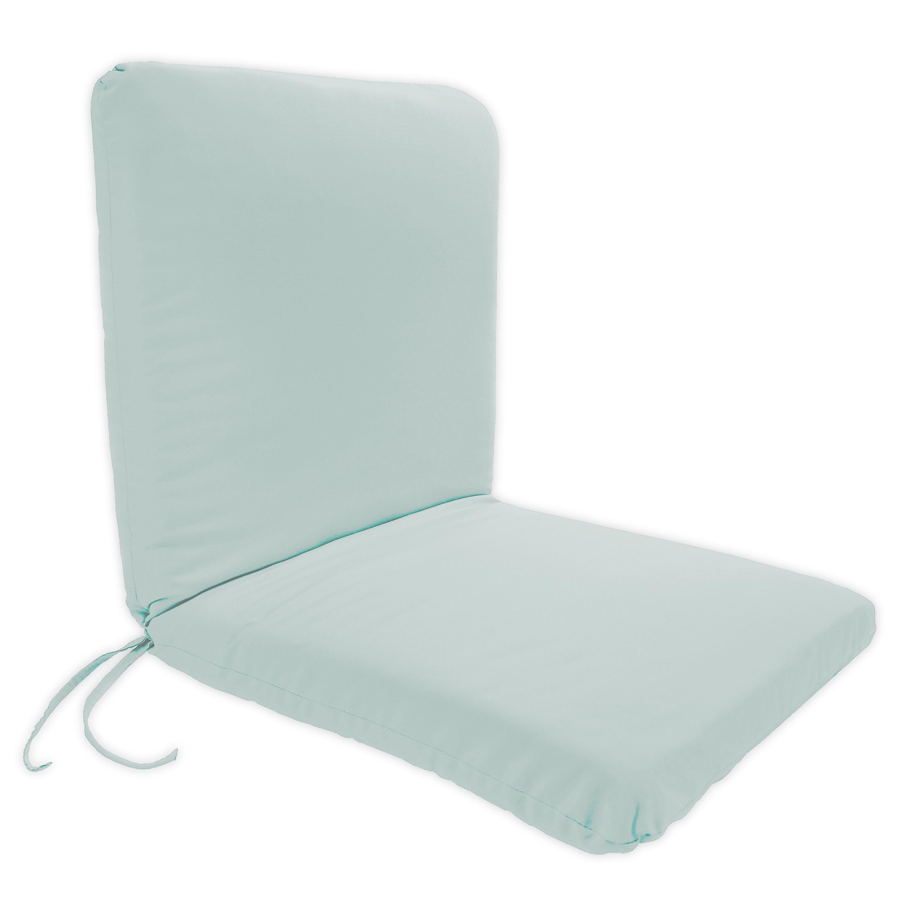 Polyester Classic Chair Cushion With Ties Seat 19