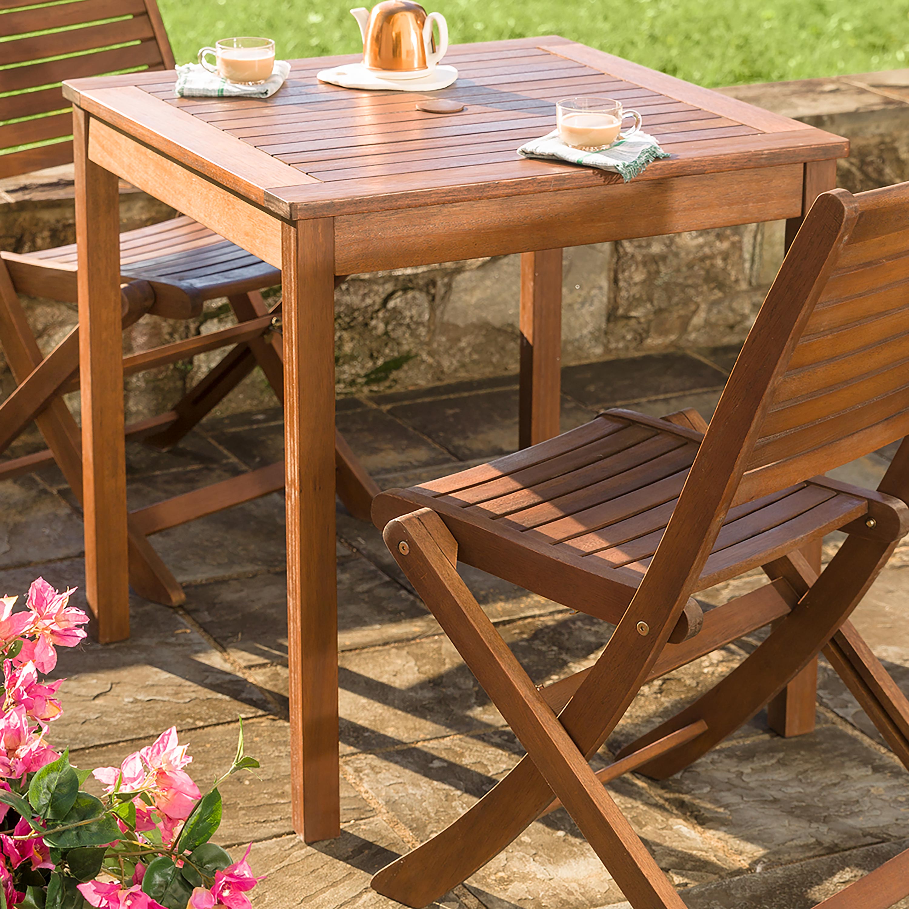 Bistro set outdoor online folding