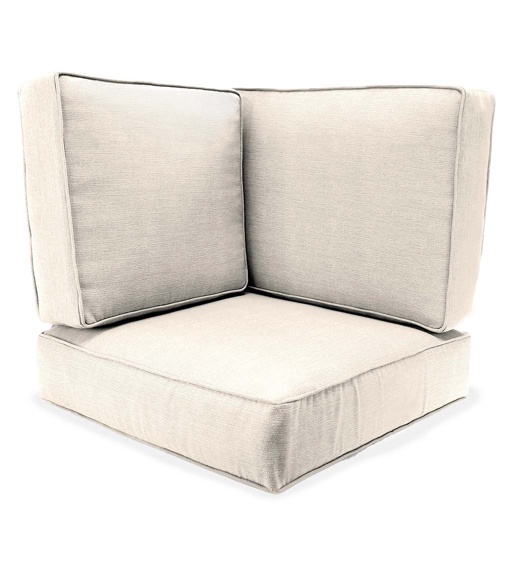 Seat and Back Replacement Cushions for Claremont Sectional Corner