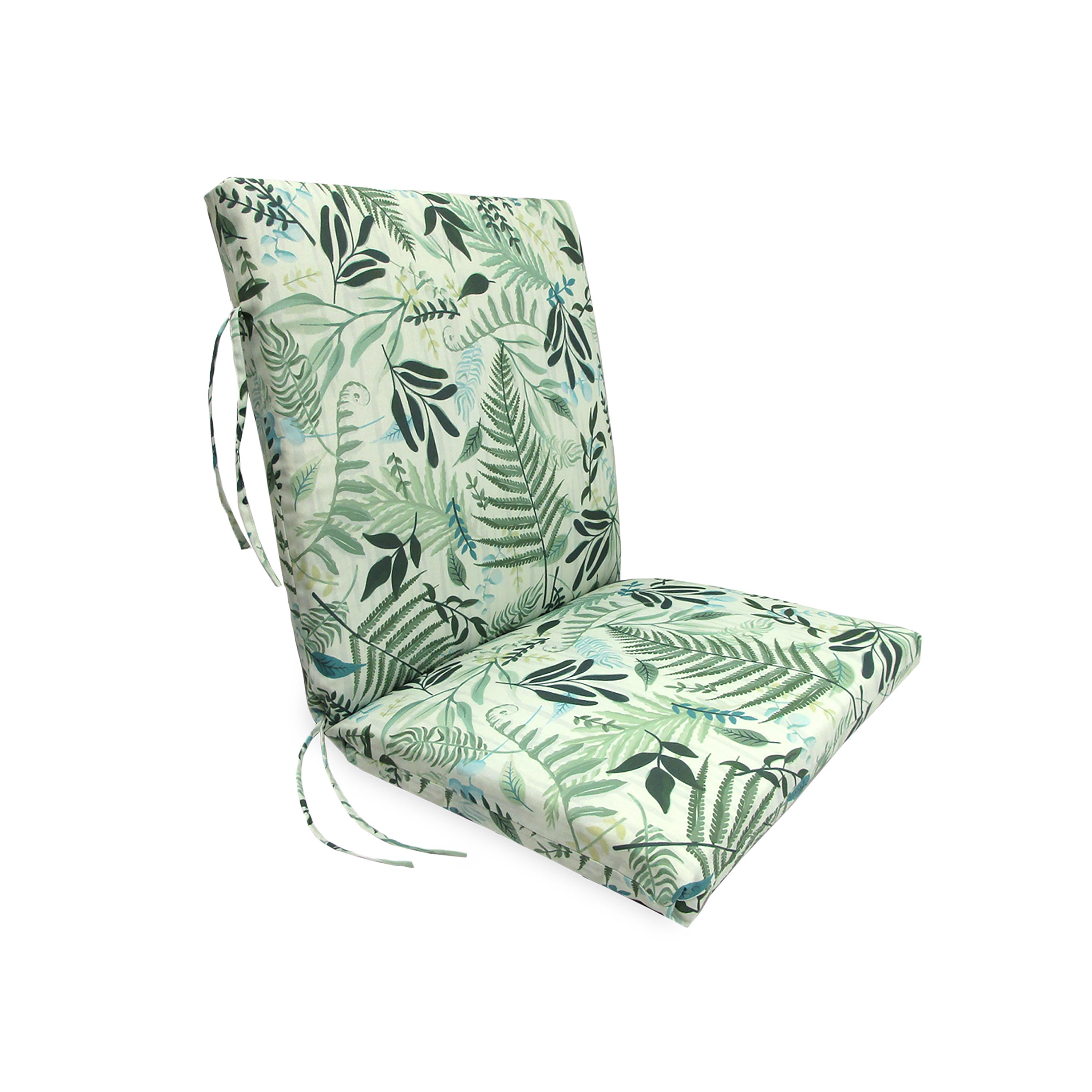 Classic Club Chair Cushion with Ties 22