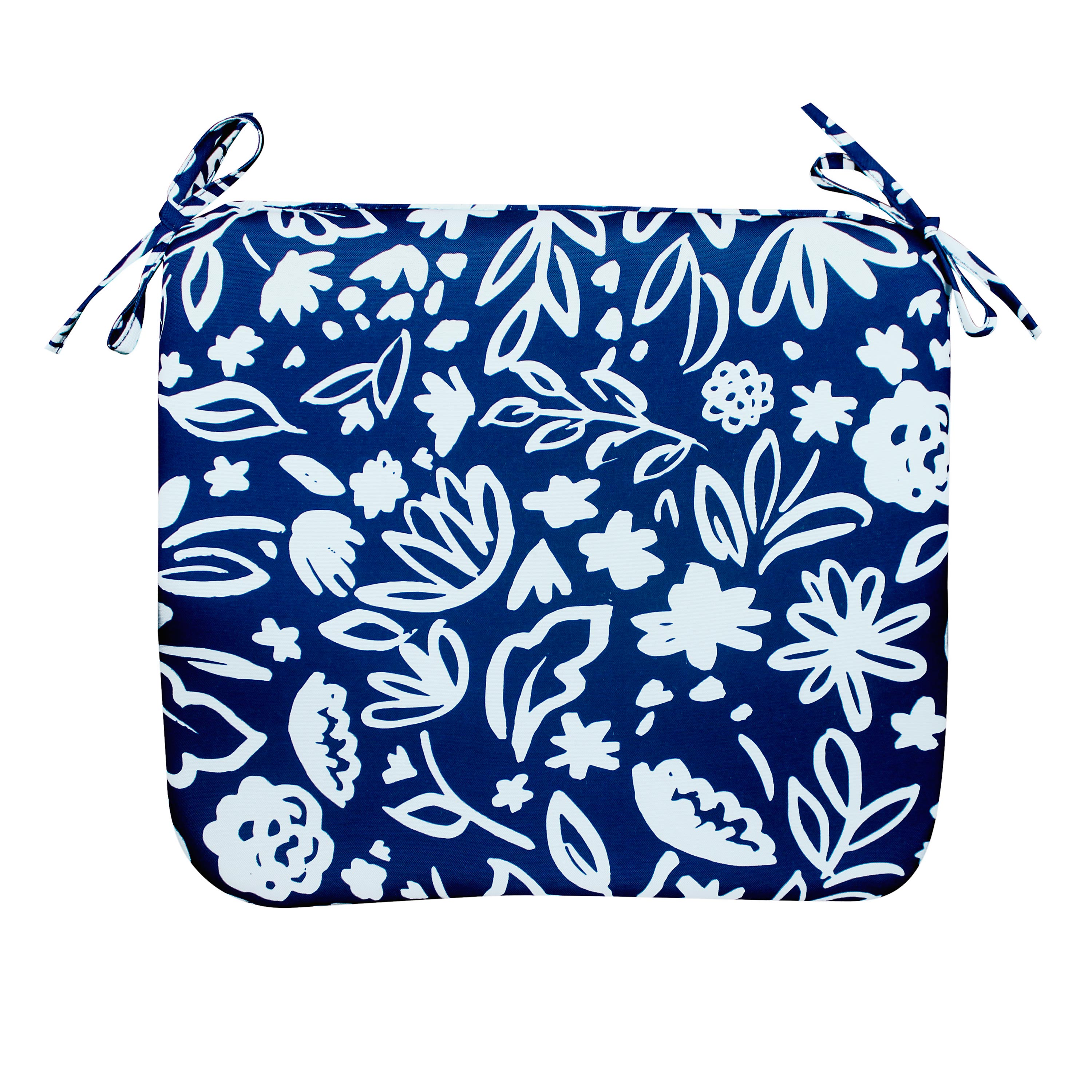 Floral Sketch Navy