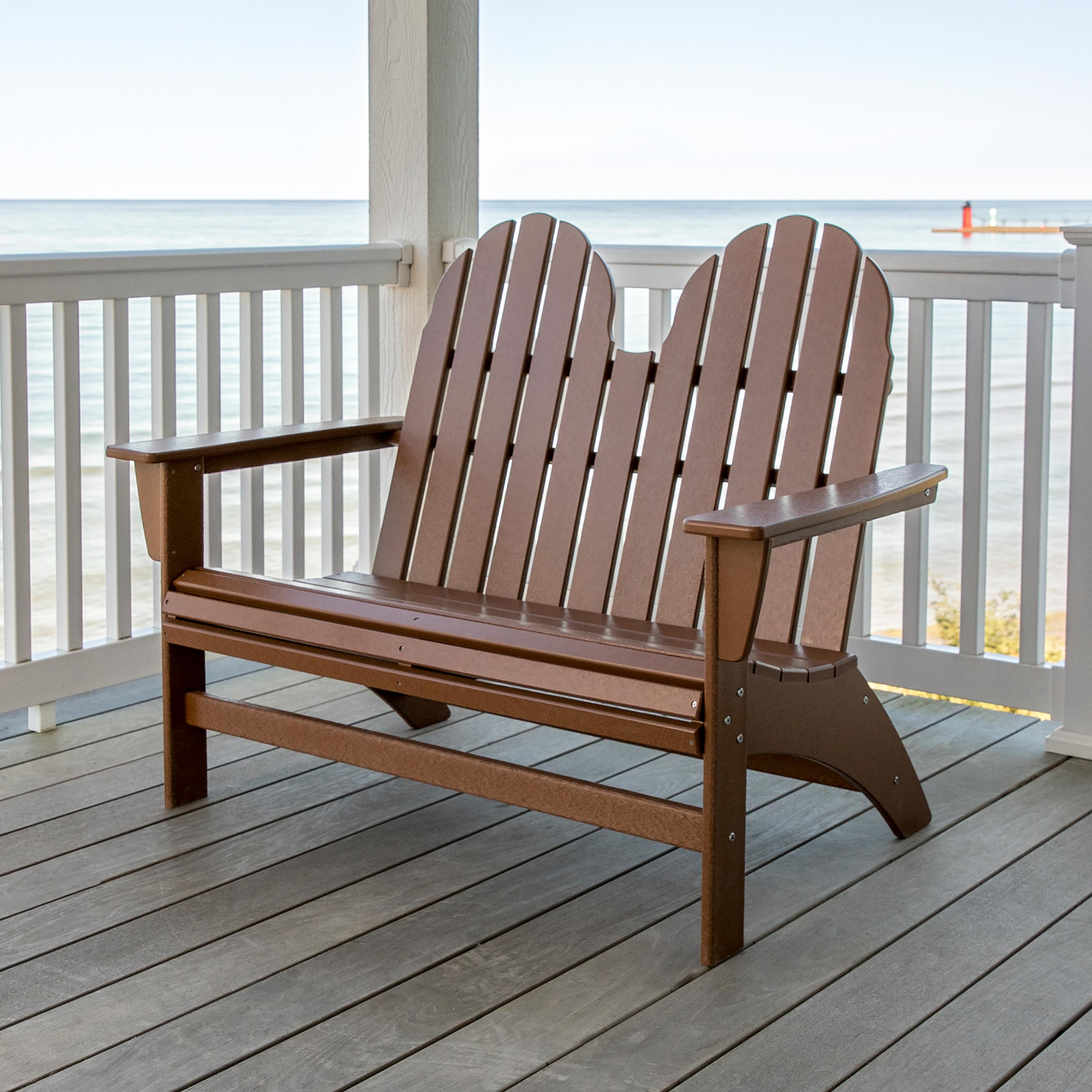 POLYWOOD® Adirondack Bench