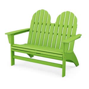 POLYWOOD® Adirondack Bench