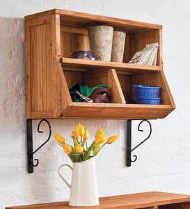 Solid Wood Wall Organizer