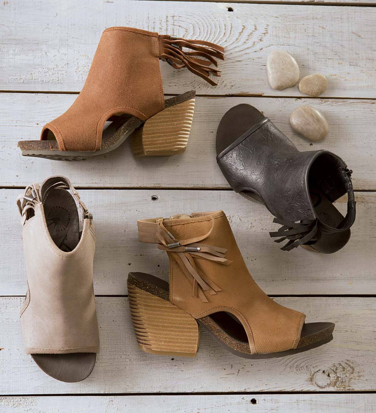 Otbt store wedge booties