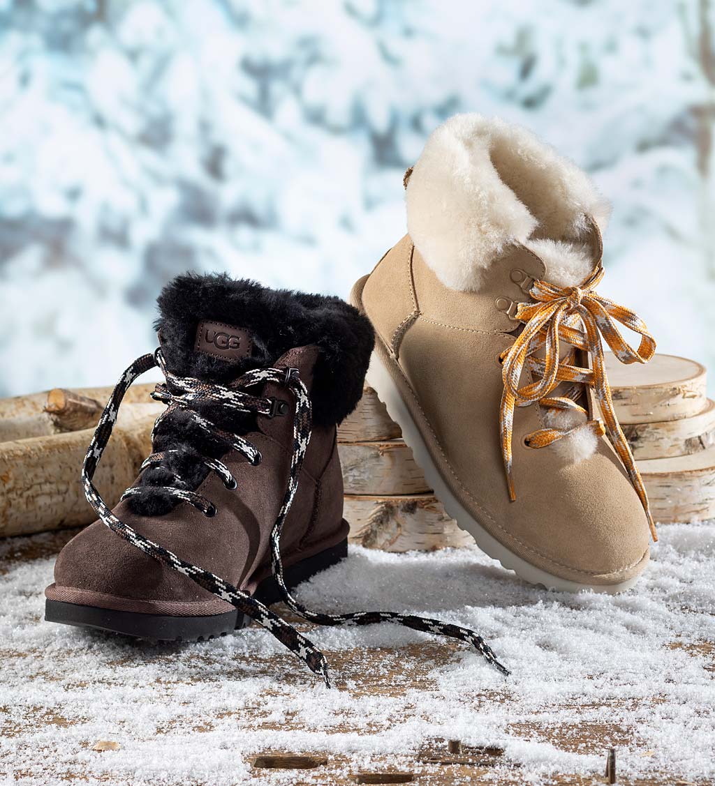 New ugg boots hot sale with laces