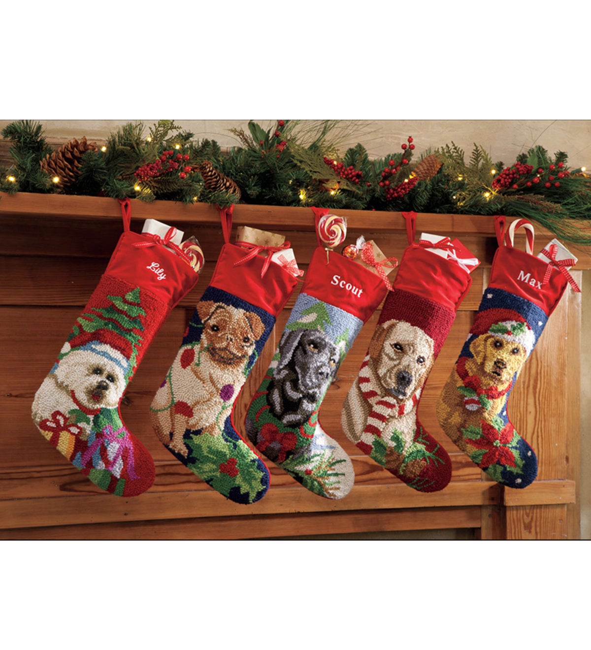 Christmas stocking shop for dogs