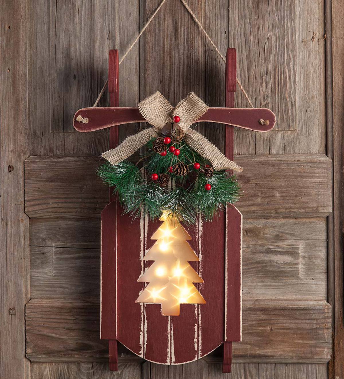 Decorative Wooden Sleds: The Timeless Winter Charm