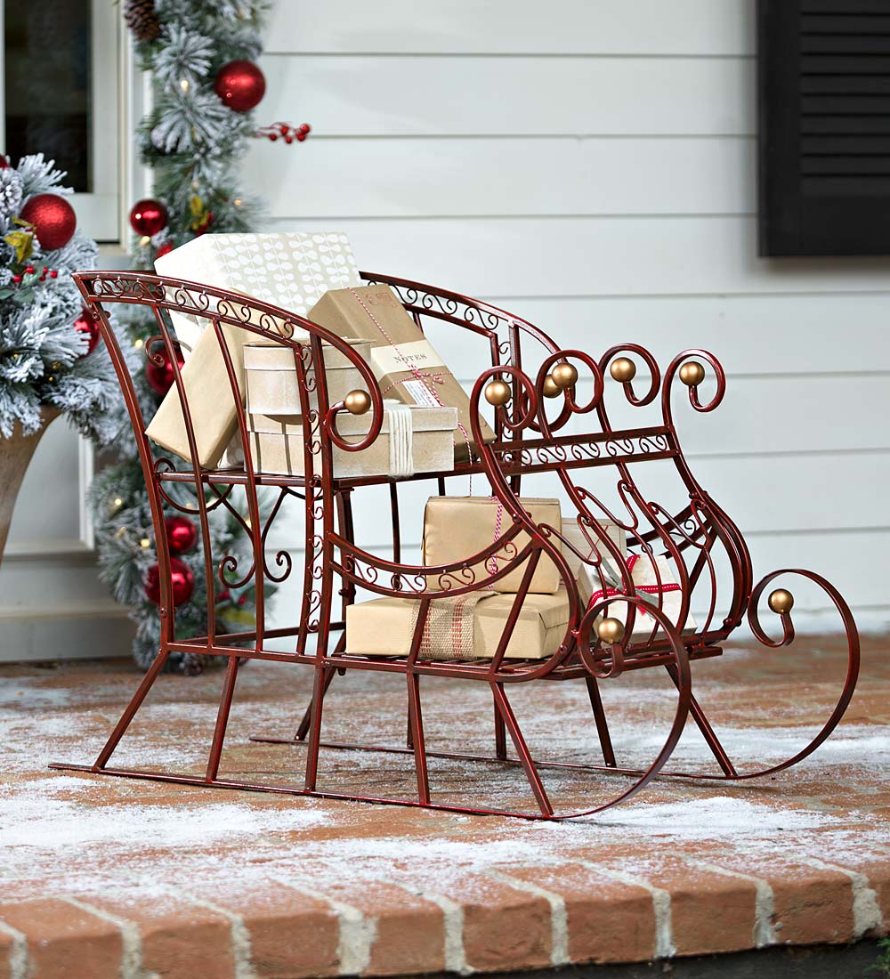 Enhance Your Home with Metal Decorative Sleighs: A Complete Guide