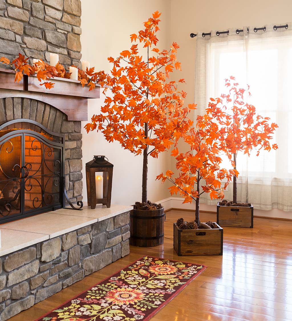 Transform Your Space with Decorative Lighted Trees for Indoors