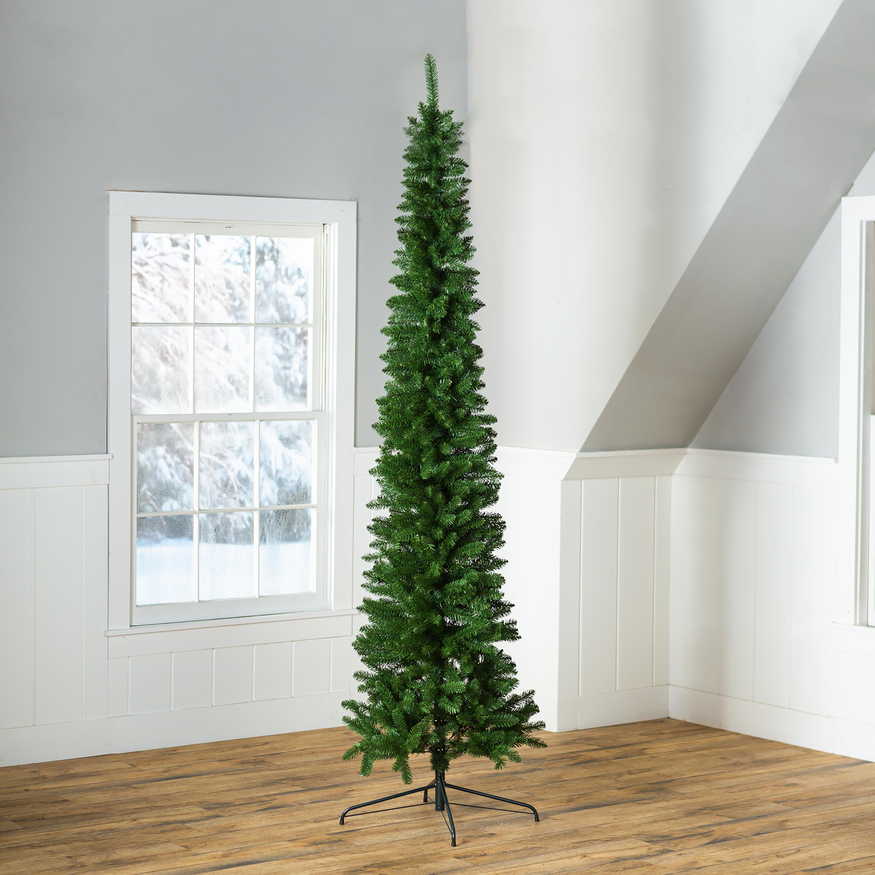 Eastern Slim Pine Christmas Tree | Plow & Hearth