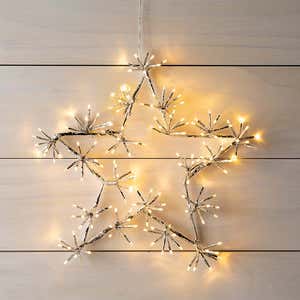 Indoor/Outdoor Electric Lighted Star Holiday Decoration