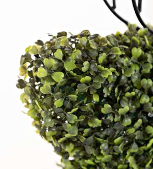 Northlight 14 Green Reindeer Moss Ball Potted Artificial Spring Topiary Tree