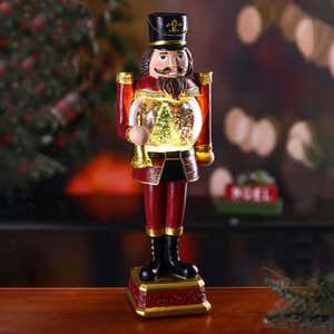 Christmas Nutcracker Snowglobe, Let's Go Nuts' Water Bottle