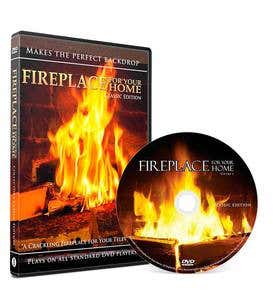 Classic Fireplace For Your Home High-Definition DVD