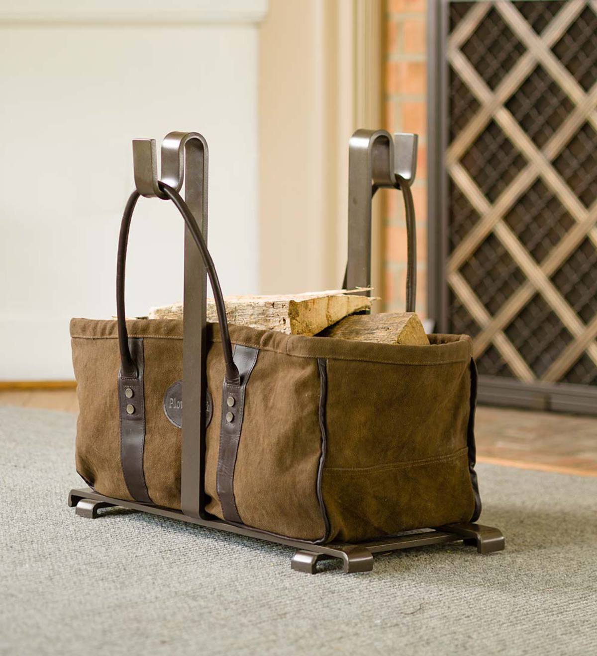 Metal wood carrier new arrivals