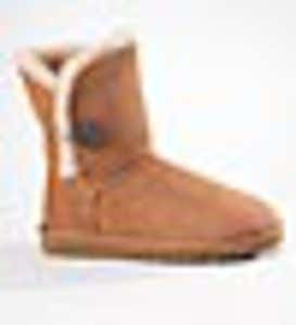 UGG® Australia Bailey Button Bomber Boots in Distressed Leather