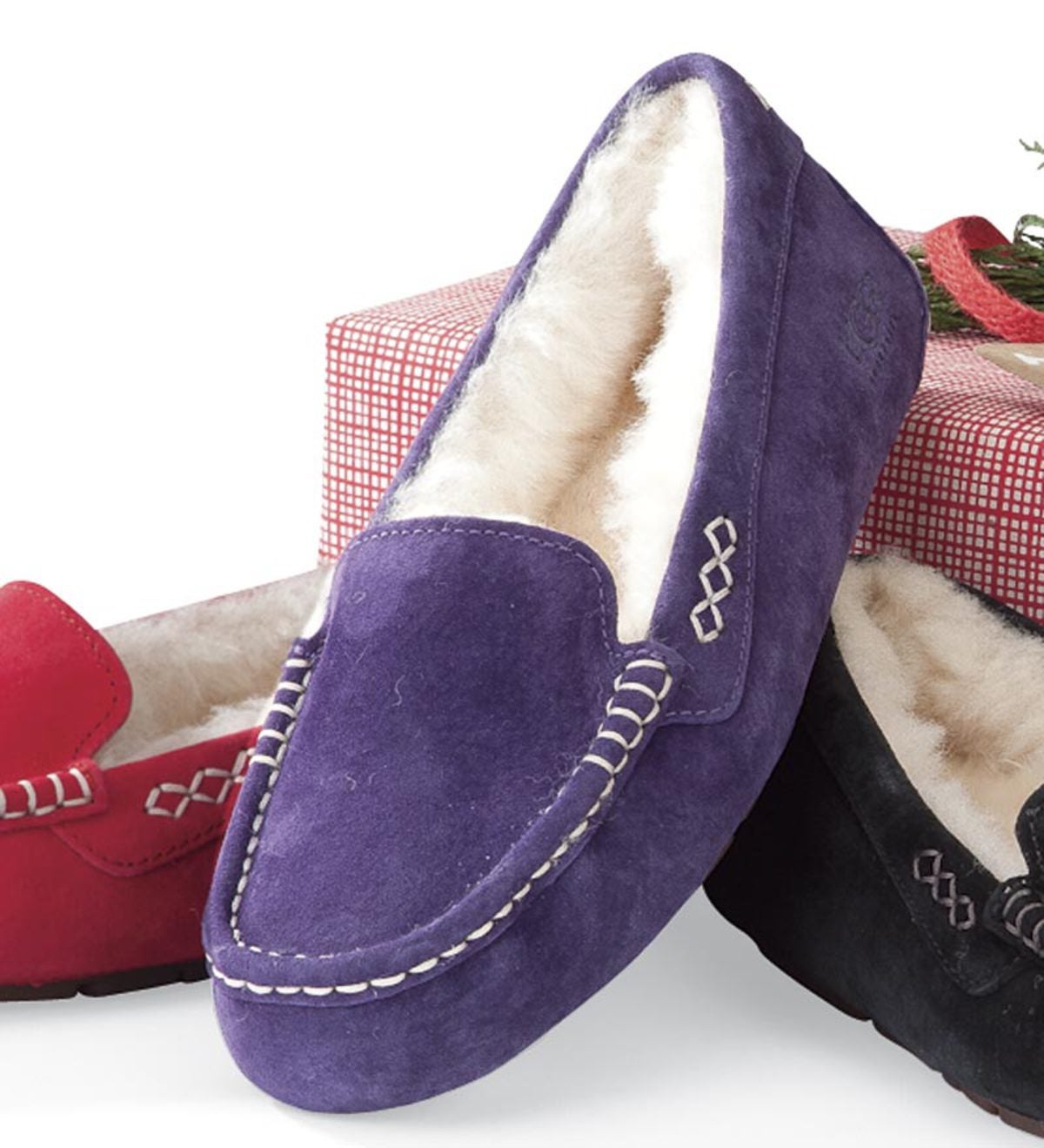 UGG Australia Ansley Moc Slippers - Size 10 | Plow & Hearth