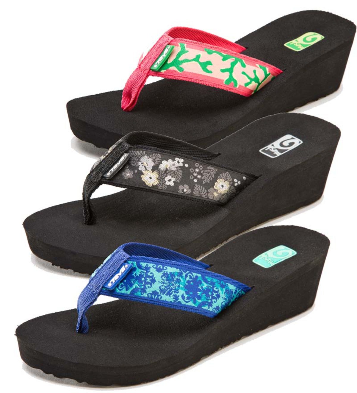 Teva new mandalyn wedge cheap flip flop