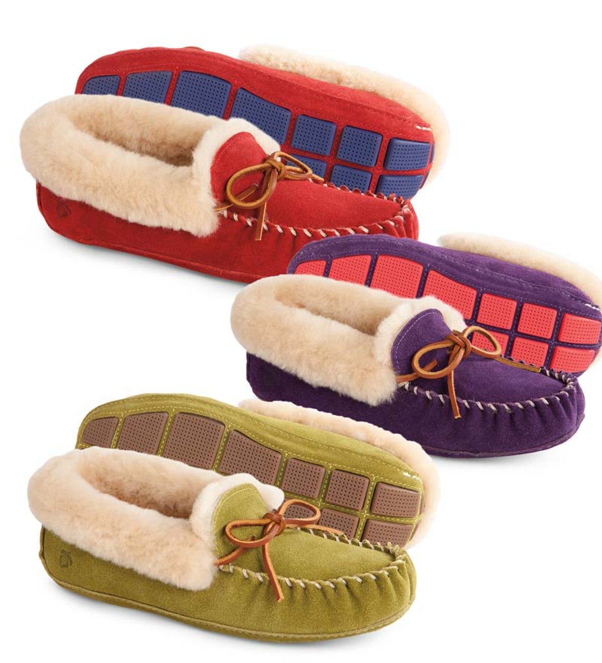 Acorn discount shearling slippers